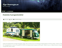 Tablet Screenshot of hyr-husvagn.se